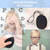 Children Silk Blackout Eye Mask Strabismus Correction Covering Eye Patch(Magnolia White Edge)