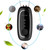 Upgrade Dual-brush Negative Ion Air Purifier Neck Small Portable Air Purifier, Style: Rope Model (White)
