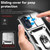 For Motorola Moto G 5G 2022 Sliding Camshield Holder Phone Case(Silver)