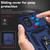 For Samsung Galaxy A21s Sliding Camshield Holder Phone Case(Blue)