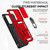 For Xiaomi 12 Pro Sliding Camshield Holder Phone Case(Red)