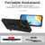 For Xiaomi Redmi 10C Sliding Camshield Holder Phone Case(Black)