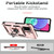 For Samsung Galaxy A02s / A03s 164mm Sliding Camshield Holder Phone Case(Rose Gold)