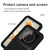 For Huawei P60 / P60 Pro / P60 Art LOVE MEI POWERFUL Metal Shockproof Life Waterproof Dustproof Phone Case(White)