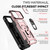 For iPhone 15 Sliding Camshield Holder Phone Case(Rose Gold)