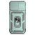 For iPhone 15 Pro Max Sliding Camshield Holder Phone Case(Dark Green)