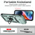 For iPhone 15 Pro Max Sliding Camshield Holder Phone Case(Dark Green)