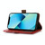 For Nokia XR21 Magnetic Crazy Horse Texture Genuine Leather RFID Phone Case(Red)