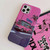 For iPhone 14 Painted Pattern PC Phone Case(Sweet Cool Girl)