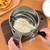 Hand-crank Oblique Flour Sieve Kitchen Baking Tools, Specification: Style Two