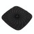 Air Fryer Reusable Silicone Liner Mat Non-Stick Steamer Pad Kitchen Accessories Square Black 20.2cm