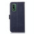 For Nokia XR21 Magnetic Crazy Horse Texture Genuine Leather RFID Phone Case(Blue)