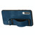 For Samsung Galaxy A50 Wristband Holder Leather Back Phone Case(Royal Blue)