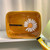 Travel Portable Transparent Large-Capacity Cosmetic Storage Bag, Specification: Large(Mango Yellow)