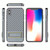 For iPhone XS / X Wavy Textured Phone Case(Grey)