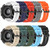 For Honor Watch GS 3i Long & Short Sports Solid Color Silicone Watch Band Set(White)