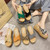 999 Ladies Wedge Platform Slippers, Size: 37(Black)