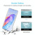 For Honor X50 50pcs 0.26mm 9H 2.5D Tempered Glass Film