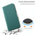 For OPPO Realme 9i Candy Color Litchi Texture Leather Phone Case(Dark Green)