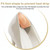10 Pairs Invisible Anti-wear Butterfly Shape High Heel Stickers Thickened Sponge Heel Stickers, Random Color Delivery, Size:4mm