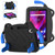 For Lenovo Tab M8 8506X 3rd Gen Ice Baby EVA Shockproof Hard PC Tablet Case(Black+Blue)