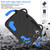 For Lenovo Tab M8 8506X 3rd Gen Ice Baby EVA Shockproof Hard PC Tablet Case(Black+Blue)