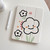 For iPad Pro 11 2022 / 2021 / 2020 3-Fold 360 Rotation Painted Leather Smart Tablet Case(Smile Flower)