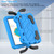 For Lenovo Tab M8 8506X 3rd Gen Ice Baby EVA Shockproof Hard PC Tablet Case(Sky Blue+Black)