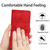 For Motorola Moto E13 Flower Butterfly Embossing Pattern Leather Phone Case(Red)