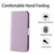 For OPPO Realme C21 Candy Color Litchi Texture Leather Phone Case(Light Purple)
