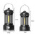 Rechargeable COB Portable Outdoor Camping Lamp Atmosphere Tent Lamp Retro Lamp, Size: Small Green
