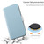For OPPO Realme 8 4G Candy Color Litchi Texture Leather Phone Case(Light Blue)