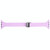 For Apple Watch 8 45mm  Magnetic Buckle Slim Silicone Watch Band(Lavender)