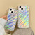For iPhone 11 Pro Laser Sequin Waves TPU Phone Case(Transparent)