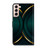 For Samsung Galaxy S21 Crystal 3D Shockproof Protective Leather Phone Case(Gold Outline)