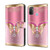 For Samsung Galaxy A33 5G Crystal 3D Shockproof Protective Leather Phone Case(Pink Bottom Butterfly)