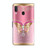 For Samsung Galaxy S10e Crystal 3D Shockproof Protective Leather Phone Case(Pink Bottom Butterfly)