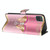 For Samsung Galaxy S10e Crystal 3D Shockproof Protective Leather Phone Case(Pink Bottom Butterfly)