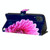 For Samsung Galaxy S20 FE Crystal 3D Shockproof Protective Leather Phone Case(Pink Petals)