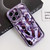 For iPhone XS Max Electroplating Meteorite Texture TPU Phone Case(Purple)