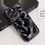 For iPhone X / XS Electroplating Meteorite Texture TPU Phone Case(Black)