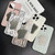 For iPhone 11 Pro Max Embossed Rock Texture Mirror TPU Phone Case(Space Silver)