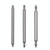 100pcs/set 304 Stainless Steel Strap Connecting Rod Strap All Steel Switch Lugs, Style: No Drag (1.5x22mm)