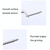 100pcs/set 304 Stainless Steel Strap Connecting Rod Strap All Steel Switch Lugs, Style: No Drag (1.5x22mm)