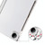 For vivo Pad 11 3-folding Transparent TPU Smart Leather Tablet Case with Pen Slot(Grey)
