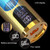 Men Electric Haircutting Tools Set Sculpting Electric Clipper(Black)