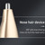 5 In 1 Haircut Digital Display Water Washing Shaver Nose Hair Electric Push Shear Set(Silver)