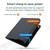 For iPad Air 2022 / 2020 Integrated Bluetooth Keyboard Leather Case with Backlight & Touchpad(Black)