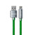 WK WDC-203a 6A USB to USB-C/Type-C Data Cable, Length: 1m(Green)