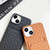 For iPhone XR Weave Texture Card Slot Skin Feel Phone Case with Push Card Hole(Silver)